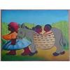 Image 1 : Haitian Painting by  Myat Sen 12x16 #1 #2379389