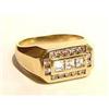 Image 1 : Men's Gold Diamond Ring #2379583