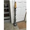 Image 2 : Early 20thc Pewter Candlestick Floor Lamp