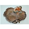 Image 1 : Art Nouveau Patinated Nymph Centerpiece