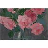 Image 3 : Signed Modern Impressionist Oil Painting, Spring Roses