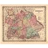 Image 1 : 19thc Colton Map of Germany