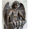 Image 2 : Guardian Angel Bronze Wall Mount Sculpture