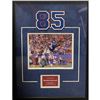 Image 1 : Signed and Framed Martellus Bennett , # 85 , NY Giants Picture