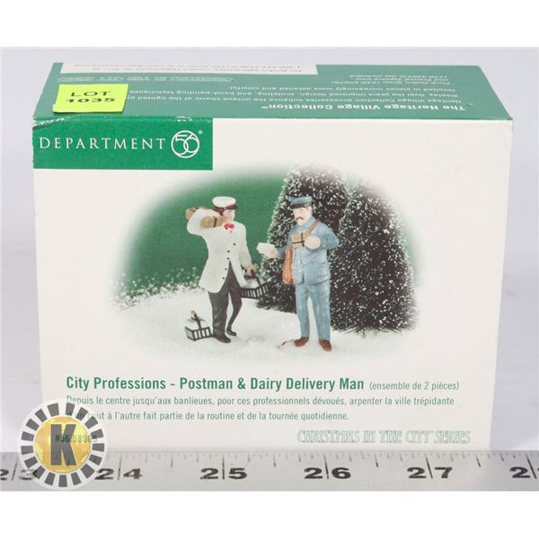 DEPARTMENT 56 CITY PROFESSIONS SET OF 2