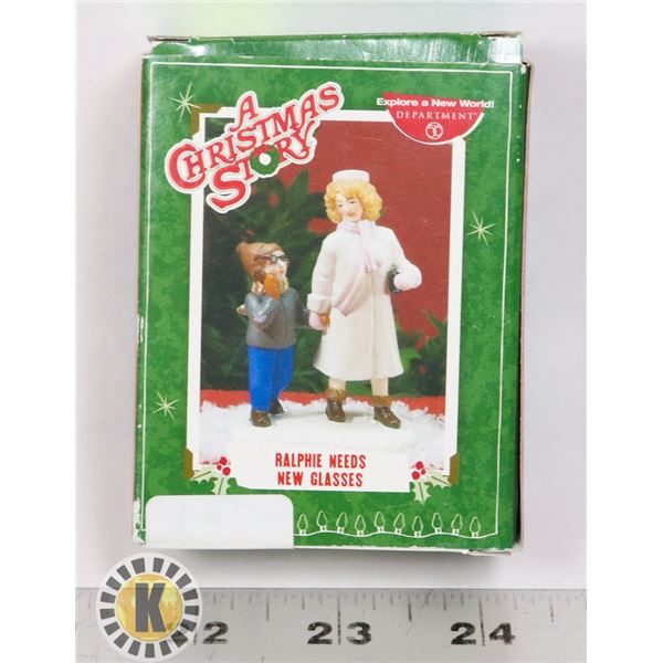 DEPARTMENT 56 RALPHIE NEEDS NEW GLASSES