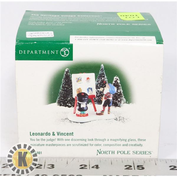 DEPARTMENT 56 LEONARDO & VINCENT