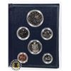 Image 2 : 1985 RCM CANADA SPECIMEN 6 COIN SET IN BOOKLET