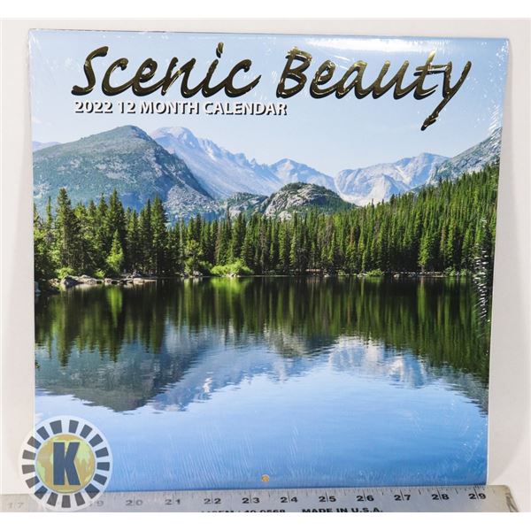 NEW 12 MONTH SCENIC BEAUTY 2022