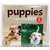 Image 1 : NEW 12 MONTH 2PACK 2022 PUPPIES/ DOGS CALENDARS