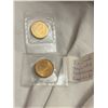 Image 1 : 2 Canada uncirculated Saskatchewan Roughriders $1 coins