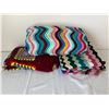 Image 1 : 3 Handmade Crochet Afghans