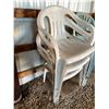 Image 2 : 8 Plastic Lawn Chairs