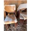 Image 3 : Wood & Metal Chairs