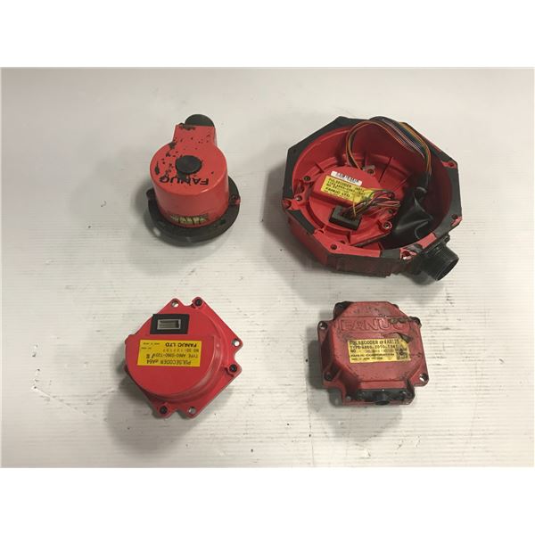 Lot of (4) Fanuc Pulsecoder