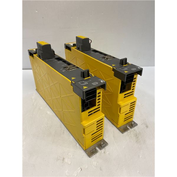 (2) Fanuc # A06B-6124-H102 Servo Amplifier Modules