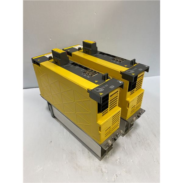 (2) Fanuc # A06B-6124-H207 Servo Amplifier Modules