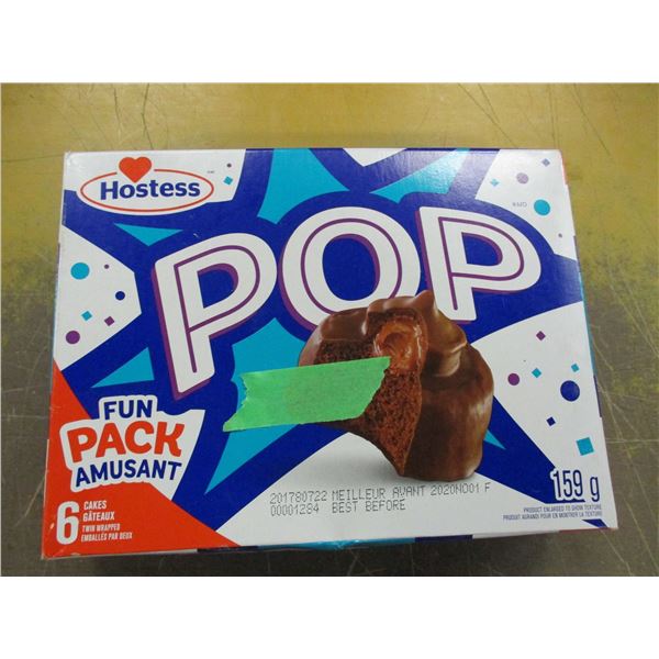 HOSTESS POP CAKES (6) PER BOX