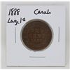 Image 1 : 1888 CANADA LARGE ONE CENT COIN, FINE