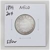 Image 1 : 1899 SILVER NEWFOUNDLAND 20 CENTS COIN