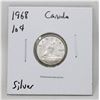 Image 1 : 1968 SILVER CANADA 10 CENTS COIN
