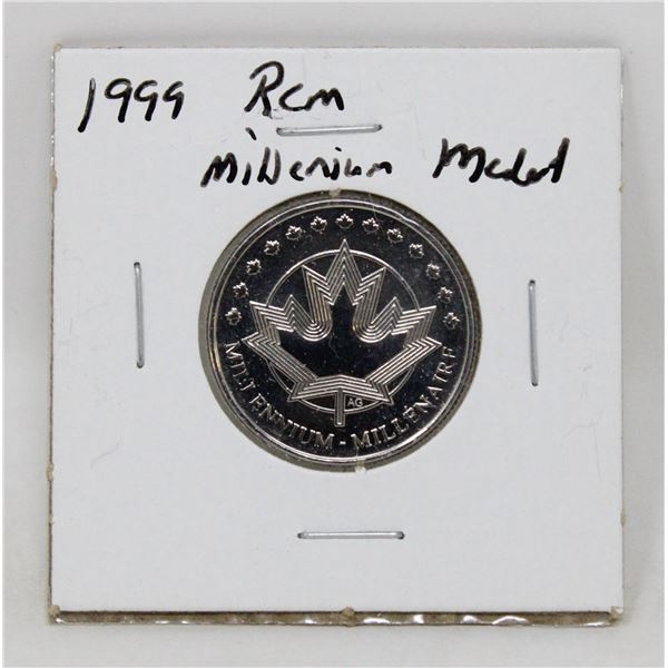 1999 RCM MILLENIUM MEDALLION, UNC.