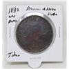 Image 1 : 1832 PROVINCE OF NOVA SCOTIA LARGE 1 PENNY TOKEN