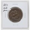 Image 1 : 1854 BANK OF UPPER CANADA HALF PENNY TOKEN