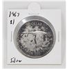 Image 1 : 1967 SILVER CANADA CENTENNIAL $1 DOLLAR COIN
