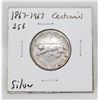 Image 1 : 1867-1967 SILVER CENTENNIAL 25 CENTS COIN