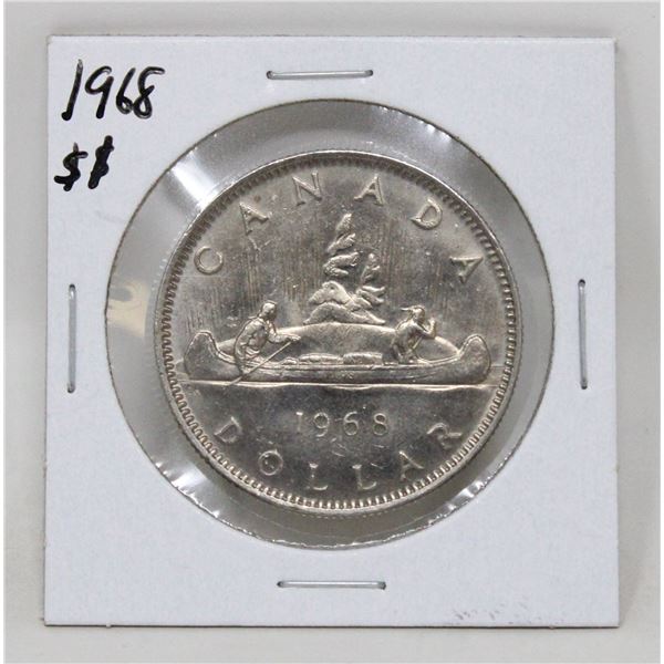 1968 CANADA NICKEL $1 DOLLAR COIN