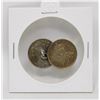 Image 1 : VINTAGE 1929 SILVER CANADA 10 CENTS CUFFLINK