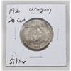 Image 1 : 1920 SILVER URUGUAY 20 CENT COIN