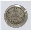 Image 1 : 1914 SILVER CANADA 5 CENTS COIN