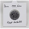 Image 1 : 1/10oz FINE .999 SILVER EGYPT NEFERTITI ROUND