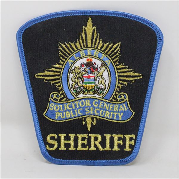 SOLICITOR GENERAL PUBLIC SECURITY SHERIFF PATCH