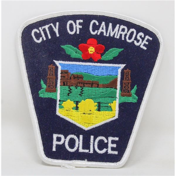 CITY OF CAMROSE POLICE SERVICES SHOULDER PATCH
