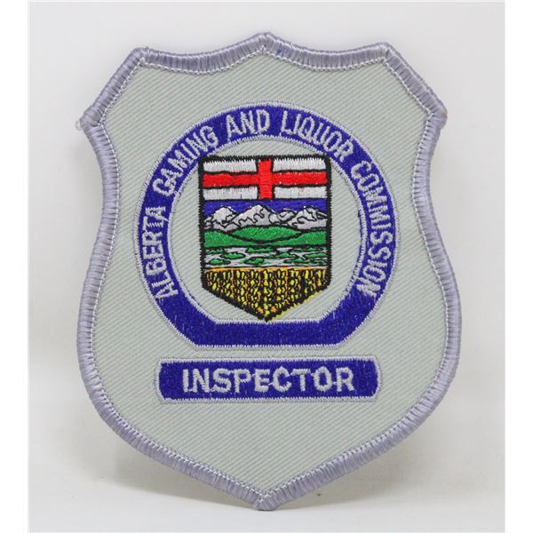 AB GAMING & LIQUOR COMMISSION INSPECTOR PATCH