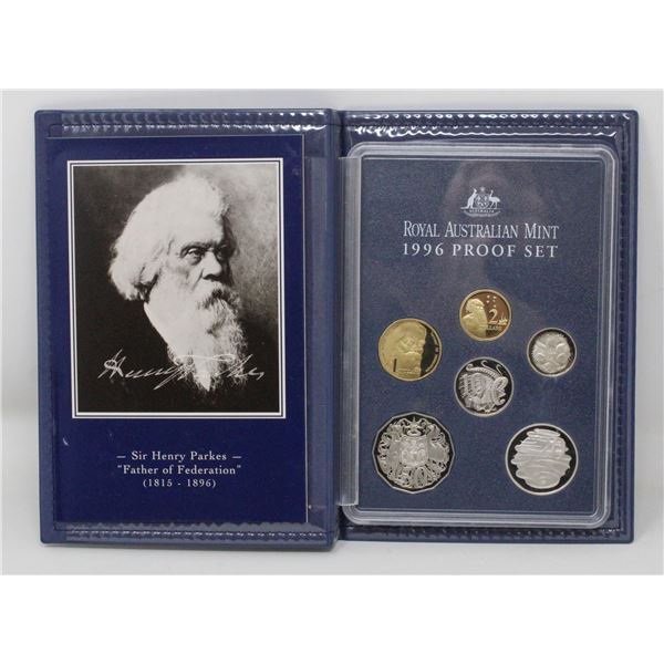1996 AUSTRALIA 6 COIN PROOF SET, SEALED