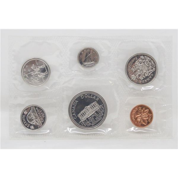 1973 CANADA RCMP 25c 6 COIN MINT SEALED SET