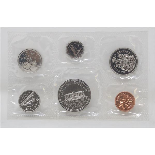 1973 CANADA RCMP 25c 6 COIN MINT SEALED SET