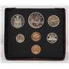 Image 1 : 1972 CANADA DOUBLE PENNY 7 COIN SPECIMEN SET