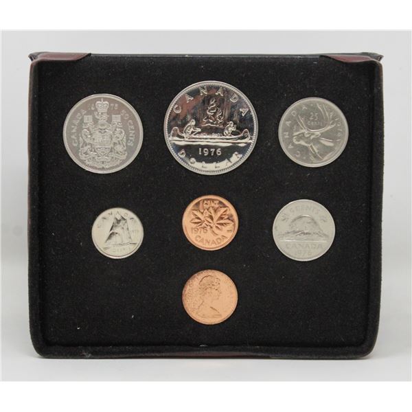 1976 CANADA DOUBLE PENNY 7 COIN SPECIMEN SET