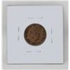 Image 2 : 1941 NEWFOUNDLAND SMALL 1 CENT COIN, EF