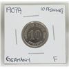 Image 1 : 1907A SILVER GERMANY 10 PFENNIG COIN