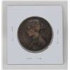 Image 2 : 1890 GREAT BRITAIN  LARGE ONE PENNY COIN