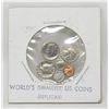 Image 1 : x6  USA WORLDS SMALLEST COINS, REPLICAS