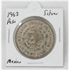 Image 1 : 1962 SILVER MEXICO 1 PESO COIN