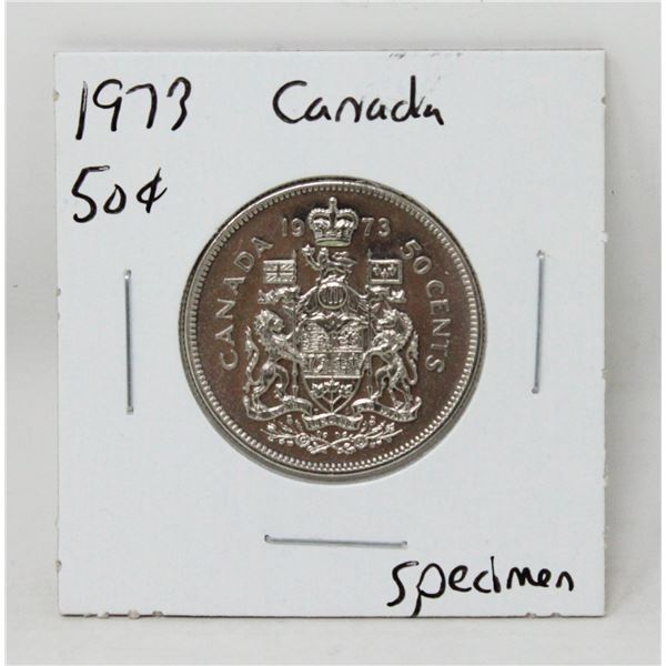 1973 CANADA 50 CENTS COIN, SPECIMEN FINISH