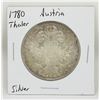 Image 1 : 1780 SILVER AUSTRIA 1 THALER MARIA THERESA COIN